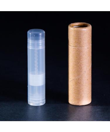 100 Pack 1/3 oz Kraft Paperboard Lip Balm Tubes - Eco-Friendly Cosmetic Packaging - Buy Online on GoSupps.com