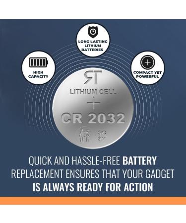 Rome Tech CR2032 Battery Replacement for Alpha Grillers AMMZO AWLKIM - Compatible Thermometer Power for Cooking Grill & BBQ - Buy Online on GoSupps.com