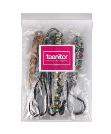 Teenitor 6pcs Rhinestone Beaded Headbands - Elastic Hair Accessories for Women & Girls | Multicolor - Buy Online on GoSupps.com