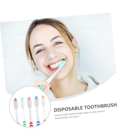 Beaupretty 30 Disposable Toothbrushes - Travel-Friendly Soft Oral Care Tool for Family & Hotel Use - Buy Online on GoSupps.com