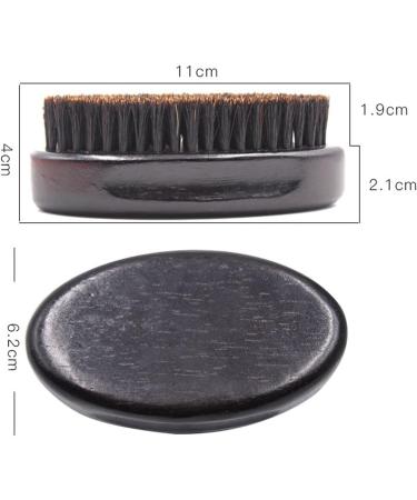 AnSafe Large Shaving Brush - Portable Foam Soap Head Beard & Hair Styling Brush for Men - Optimal Cleaning & Grooming Tool - Buy Online on GoSupps.com