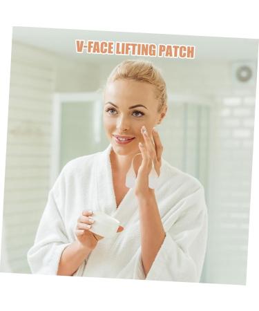 FOMIYES 4 Sets V Face Lifting Tape Lifting Patches for Women Long Face Lifting Patches Lifting Belt Rubber 19.00X2.10X0.10CMx4pcs Khakix4pcs - Buy Online on GoSupps.com