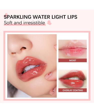 Hydrating Lip Glow Oil - Moisturizing Lip Plumper Gloss for Dry Lips | Peony Transparent Lip Oil & Balm - Buy Online on GoSupps.com