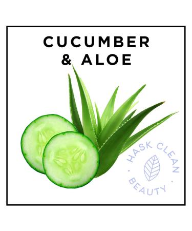 HASK CUCUMBER + ALOE Body Wash- Refreshing, vegan formula, hypoallergenic, dermatologist tested, pH balanced- 24.5 oz Bottle - Buy Online on GoSupps.com
