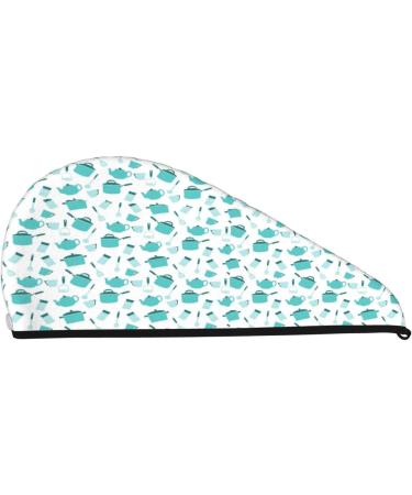 Shop Soft Super Absorbent Microfiber Hair Towel Wrap for Women - Quick Dry Coral Velvet for Long Curly & Thick Hair - Buy Online on GoSupps.com