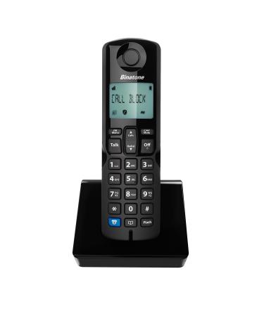Binatone VEVA 2700 Single Cordless Phone with Call Blocker Up to 10hrs Talk time 80 Number Phonebook Black VEVA 2700 Single Black