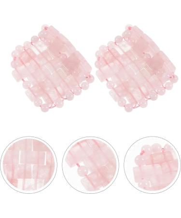 Natural Jade & Rose Quartz Eye Mask Patch - Relieve Eye Fatigue | Healifty Ice Massage Tool - Buy Online on GoSupps.com