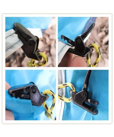 Buy 10-Pack Baby Pacifier Clips - Multifunctional Reusable Plastic Black Badge Clips & Bib Holders - International Shipping Available - Buy Online on GoSupps.com