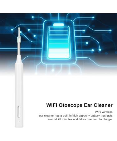 WIFI-Otoscope Ear Cleaner - High-Resolution Visual Ear Wax Remover Kit for Adults & Pets | WiFi Ear Cleaning Tool - Buy Online on GoSupps.com