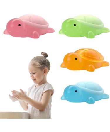 Turtle-shaped soap for Animal Shape Soap | 4X Natural Turtle-Shaped Bath Soap | Boys Girls Hand Wash Refreshing Scented Cleaning Solution for Home etc. - Buy Online on GoSupps.com