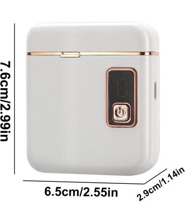 Electric Nail Clippers 3 Modes Adjustable Safety Fingernail Trimmer - Quiet Electric Fingernail Clippers with Storage Light Electric Manicure Pedicure Tool for Home White - Buy Online on GoSupps.com