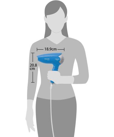 Panasonic Hair Dryer Turbo Dry 1200 Blue EH5101P-A - Buy Online on GoSupps.com