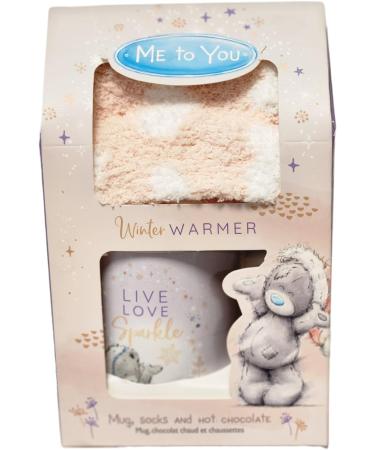 Divas World Me to You Ceramic Mug Socks & Hot Chocolate Drink 15g Gift Set Tatty Teddy Bear Xmas Present Box New - Buy Online on GoSupps.com