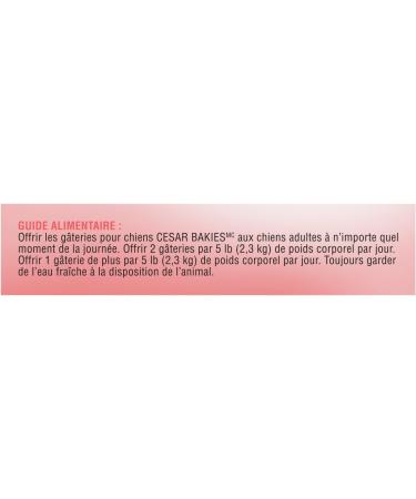 CESAR Bakies Treats Adult Crunchy Small Dog - Bacon-Roasted Chicken 550g Pouch Chicken 550 g (Pack of 1) - Buy Online on GoSupps.com