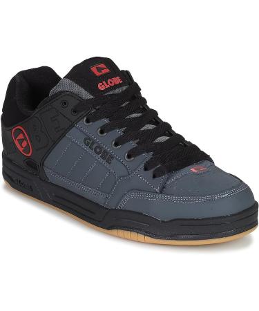 Globe Men's Tilt Skate Shoe 10.5 - Black/Grey/Red - Stylish and Durable - Buy Online on GoSupps.com