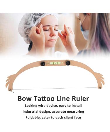 Eyebrow Line Marker Ruler Set Foldable Brow Mapping String Microblading Kit Eyebrow Stencils Eyebrow Mapping Kit for Novice and Professional.(gold) - Buy Online on GoSupps.com