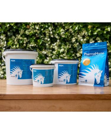 PharmaHorse MSM - Human Grade Quality Sugar-Free High Dosage 100% Doping-Free | 3000g for Optimal Health - Buy Online on GoSupps.com