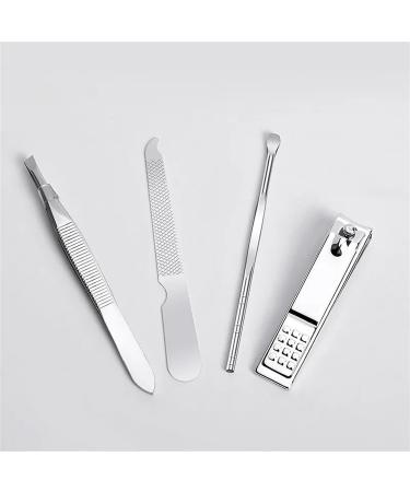 4 Pieces/Set of Stainless Steel Nail Clippers Set Beauty Nail Clippers Set Gift Portable Nail Care Kit (Color : C1) - Buy Online on GoSupps.com