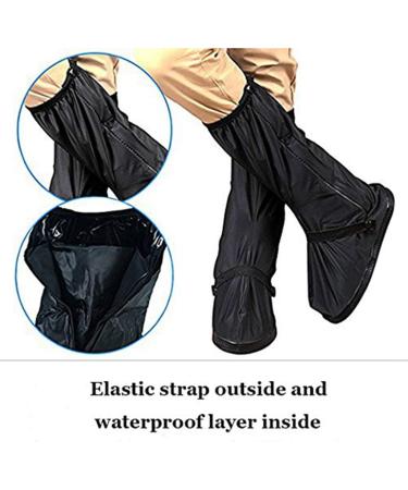 XL Waterproof Motorcycle Bike Shoe Covers - Reusable Cycling Gear for Snow & Rain Protection - Buy Online on GoSupps.com