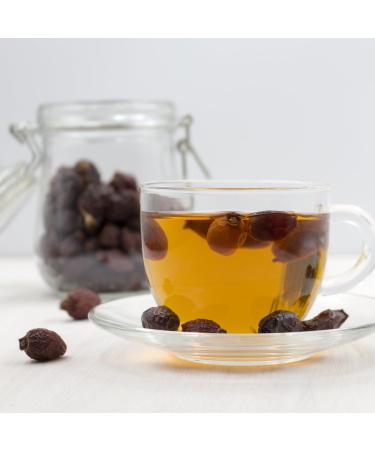 Whole Rosehips 100g || Natural Sun Dried Whole Rosehips Rosa Canina Herbal Tea Premium Quality by Villa Nostrum - Buy Online on GoSupps.com