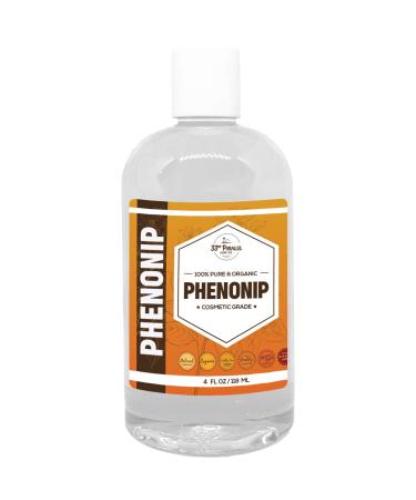 33RD PARALLEL SOAP CO. Phenonip Preservative (4oz) | Broad Spectrum Cosmetic Preservative for Lotions, Creams, Scrubs & Haircare Enhances Product Stability & Shelf Life | 4 OUNCES