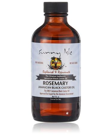 Sunny Isle Rosemary Jamaican Black Castor Oil 4oz/118ml