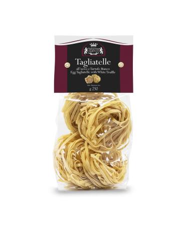 Valnerina Tartufi Italian White Truffle Tagliatelle Pasta | Long Egg Pasta | Pack 250 gr.