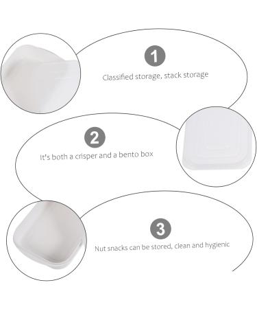 Alipis 4pcs Box Crisper Fridge Organizer Vegetable Container Seal Fridge Can Seal Can Food Storage Tank - Buy Online on GoSupps.com