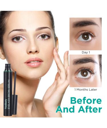 Potent Hypoallergenic Eyelash Growth Serum - Safe & Non-Irritating Formula - 5ml - Buy Online on GoSupps.com