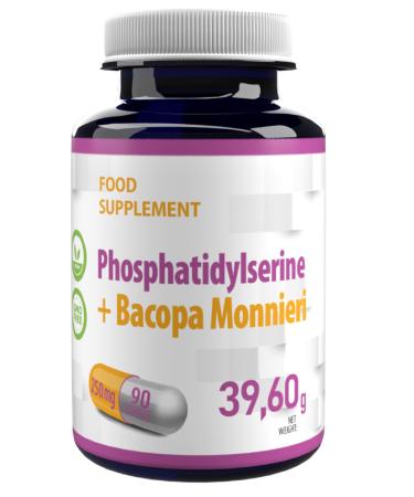 Hepatica Phosphatidylserine + Bacopa Monnieri 250mg 90 Vegan Capsules 3rd Party Lab Tested High Strength Supplement Gluten and GMO Free - Buy Online on GoSupps.com