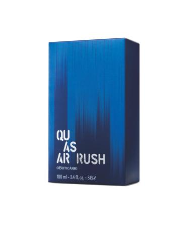 O Botic rio Quasar Rush Eau De Toilette Fresh Aquatic Fougere Cologne for Sporty and Nature-Loving Men 3.4 Ounce - Buy Online on GoSupps.com