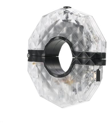 Estiq Rechargeable Bike Wheel Hub Lights - Waterproof RGB LED Cycling Lights | Safety Warning & Decoration - 1 Pack - Buy Online on GoSupps.com