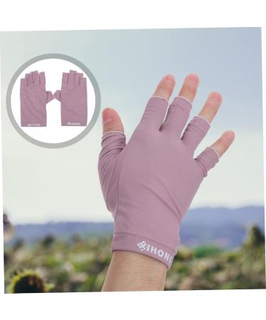 Healeved 2 Pairs Uv Gloves Sun Protective Gloves Manicure Gloves Summer Beach Gloves Summer Gloves Sun Protection Gloves for Women Nail Gel Cool Gloves Women's Fabric - Buy Online on GoSupps.com