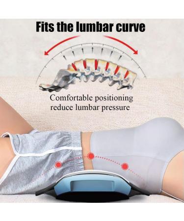 Rkxkj Lumbar Spine Supporter - Electric Vertebrae Traction Device 3-Temperature Gears Dynamic Traction & Airbags for Lumbar Pressure Relief - Buy Online on GoSupps.com
