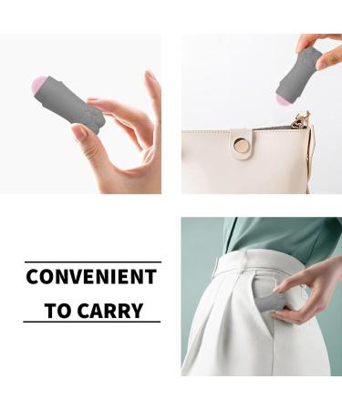 Jade Face Roller Puffiness Reducing Roller Facial Roller Skincare Roller Cat Claw Facial Skin Massager Roller Jade Stone Skin Care Tool Relaxing Jade Roller for Skin Gray - Buy Online on GoSupps.com