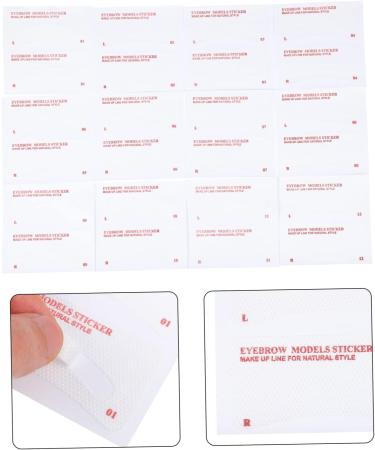 Beavorty 72pcs Accessories Kit Makeup Shaper Reusable Tools Sticker Template Eye Drawing Shape Eyebrow - Buy Online on GoSupps.com