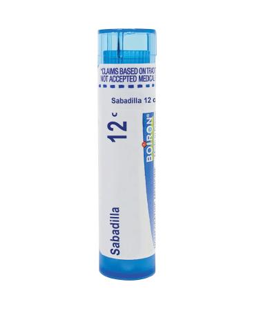 Boiron Sabadilla 12C Md 80 Pellets for Itchy Throat Due to hay Fever