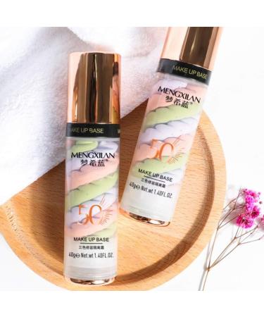 Kybbe Makeup 3 Colors Moisturizing Cover Control Blemishes Even Skin Cream Isolation Color Beauty - Buy Online on GoSupps.com