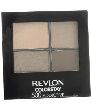 Revlon ColorStay 16 Hour Eye Shadow Quad Addictive (Pack of 3)