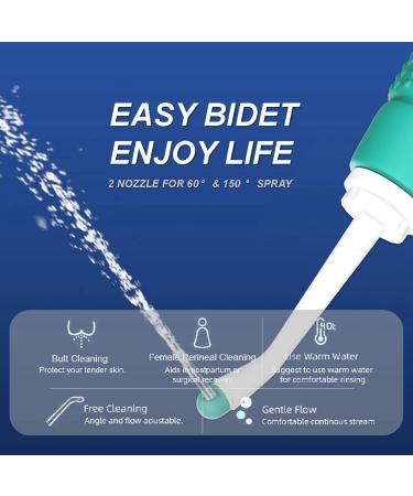 LLKOZN 4X Upgraded Portable Handheld Bidet Sprayer - 350ml Personal Hygiene Spray for Effective Cleaning - Buy Online on GoSupps.com