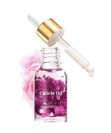 Repair Oil for Cuticles and Nails 15 ml Repair Care for Damaged Nails - Nourishing Care for Cracked Nails Compact Cuticle Care Product for Travel