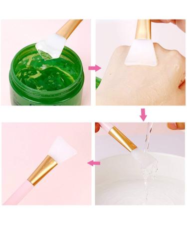 2 PC Silicone Facial Mask Brush Set - Hairless Face Mask & Makeup Applicator Tools for DIY Beauty - Buy Online on GoSupps.com
