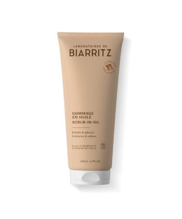 Laboratoires de Biarritz - Gommage en Huile - Exfolie & Adoucit - Certifi Bio - Corps - Fabriqu en France - 200 ml Nouvelle version