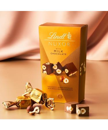  Lindt Lindt Nuxor Milk Chocolates & Hazelnuts Lindt Chocolate Gift 165g - Buy Online on GoSupps.com