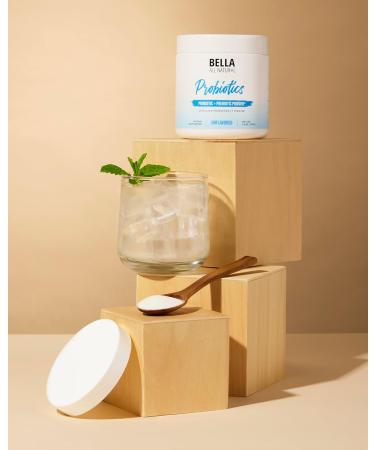 Bella All Natural Probiotics + Prebiotics Powder Unflavored 210grams - Buy Online on GoSupps.com