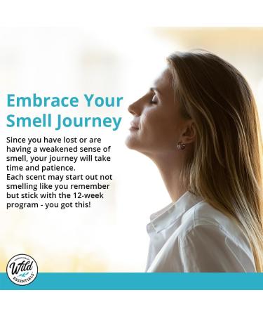 Wild Essentials Smell Training Kit | Nasal Inhalers with Pure Essential Oils | Made in USA | Olfactory Therapy & Aromatherapy for Loss of Smell - Buy Online on GoSupps.com