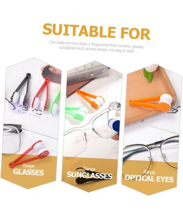 FOMIYES 20 Pcs Glasses Cleaning Wipes & Mini Eyeglass Cleaner | Multipurpose Lens & Screen Cleaner for Home & Travel - Buy Online on GoSupps.com