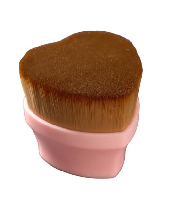 Liquid Foundation Applicator Brush | Concealer Brushes - Cosmetics Blending Brush for Powder Liquid Concealer Cream Blush Brown