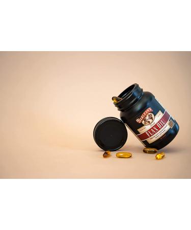 Barlean's Flax Oil Softgels - 650mg ALA Omega-3 for Heart Health - Non-GMO, Gluten-Free - 100 Softgels - Buy Online on GoSupps.com