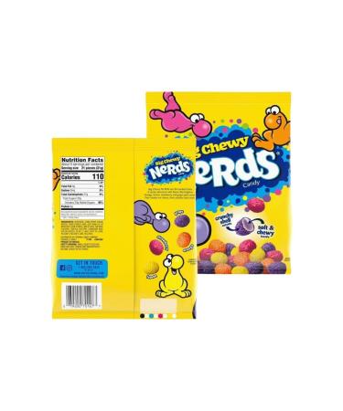 Big Chewy NRD Candy Snacks Chewy Candy for Halloween Treats Holiday Candy Christmas Candy and Snacks for Kids 170g. (Pack of 1)